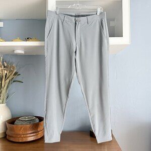 Primo Mens Light Grey Golf Jogger Pants Size 33 Short
